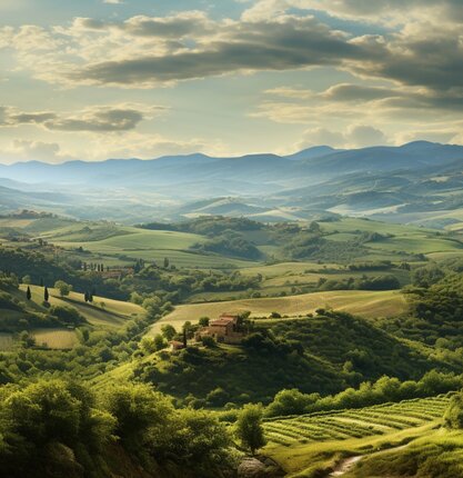 Landschaft Toskana | © Downloaded from Freepik